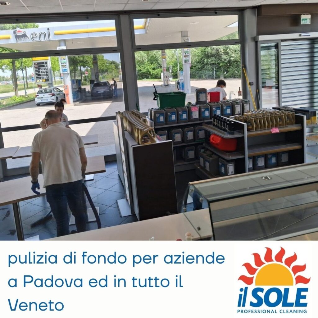 pulizia di fondo per aziende a Padova e provincia