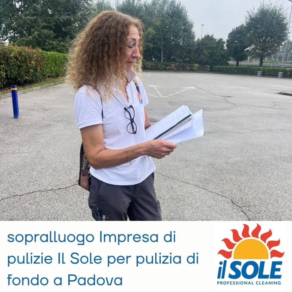 sopralluogo gratuito impresa di pulizie Il Sole per valutazione e preventivo pulizia di fondo a Padova